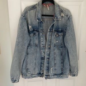 Free people denim jacket